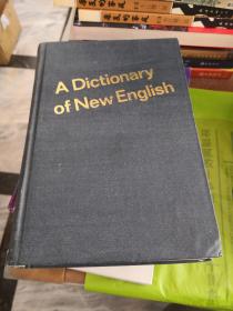 A Dictionary of New English【英语新词词典】