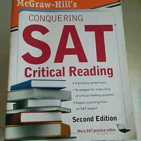 McGraw-Hill's Conquering SAT Critical Reading  麦克劳-希尔制胜SAT：阅读