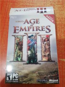 CD  游戏光盘 3碟 帝国时代 3 AGE OF EMPIRES