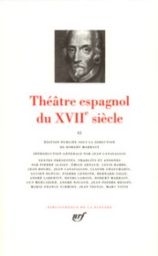 Théâtre espagnol du XVII siècle, tome II 西班牙十七世纪戏剧第二卷 LA PLEIADE 七星文库 法语/法文原版 小牛皮封皮 23K金书名烫金 36克圣经纸可以保存几百年不泛黄