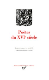 Poètes du XVI siècle 十六世纪诗人 LA PLEIADE 七星文库 法语/法文原版 小牛皮封皮 23K金书名烫金 36克圣经纸可以保存几百年不泛黄