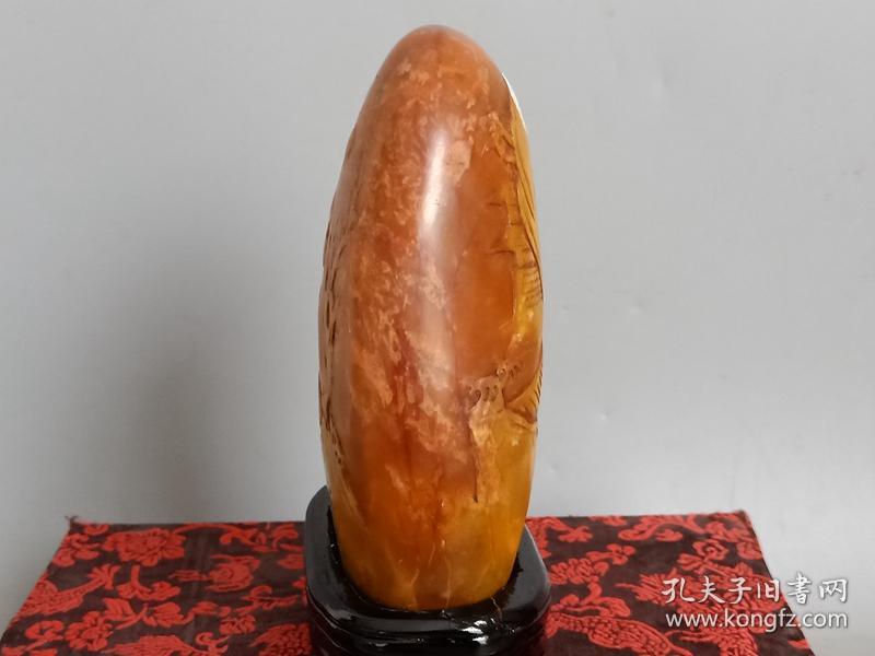 乡下收的雕工不错的田黄石印章