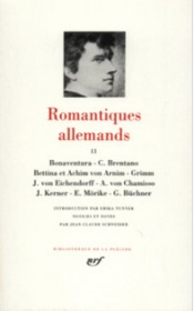 Romantiques allemands, tome II 德国浪漫主义第二卷 LA PLEIADE 七星文库 法语/法文原版 小牛皮封皮 23K金书名烫金 36克圣经纸可以保存几百年不泛黄