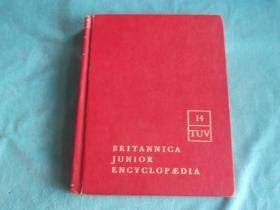 英文原版：BRITANNICA JUNIOR ENCYCLOPEDIA（大英百科全书） 14 TUV