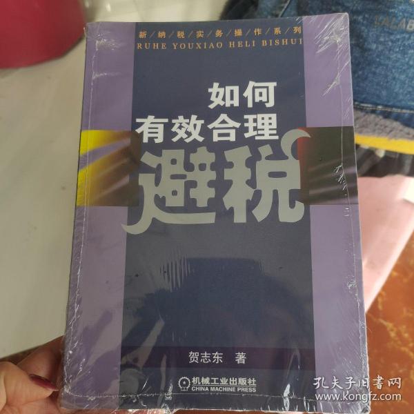 如何有效合理避税——新纳税实务操作系列