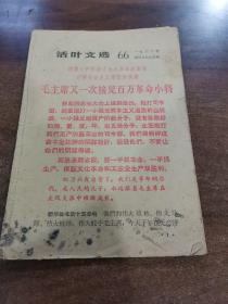 活页文选1966年