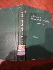 Advances in Heterocyclic Chemistry 杂环化学的进展 英文版