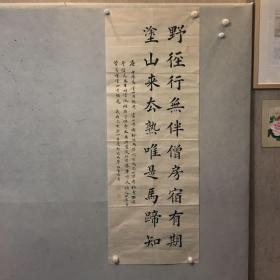 重庆南岸书家·招吉韬·唐白居易《涂山寺独游》