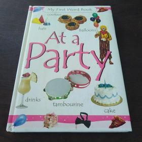 My first word book: At a party（英文原版，硬精装）