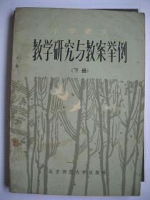 《教学研究与教案举例》下册