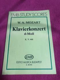 W.A.MOZART KIavierkonzert d-MOII