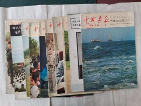 中国画报 1976年第2、3、4、5、6、7、9、11、12，别册， 日文版，十册合售
