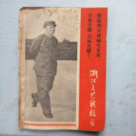 《浙江文艺战报》1967第6期