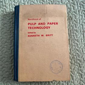 PULP AND PAPER TECHNOLOGY（ 纸浆和造纸工艺手册）