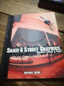 《SKATE & STREET GRAPHICS》  经典街头潮流文化图案集   带光盘