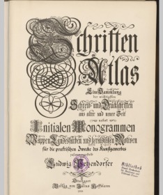 【提供资料信息服务】字形纹章图案集.Schriften Atlas.By Ludwig Petzendorfer.1898年出版