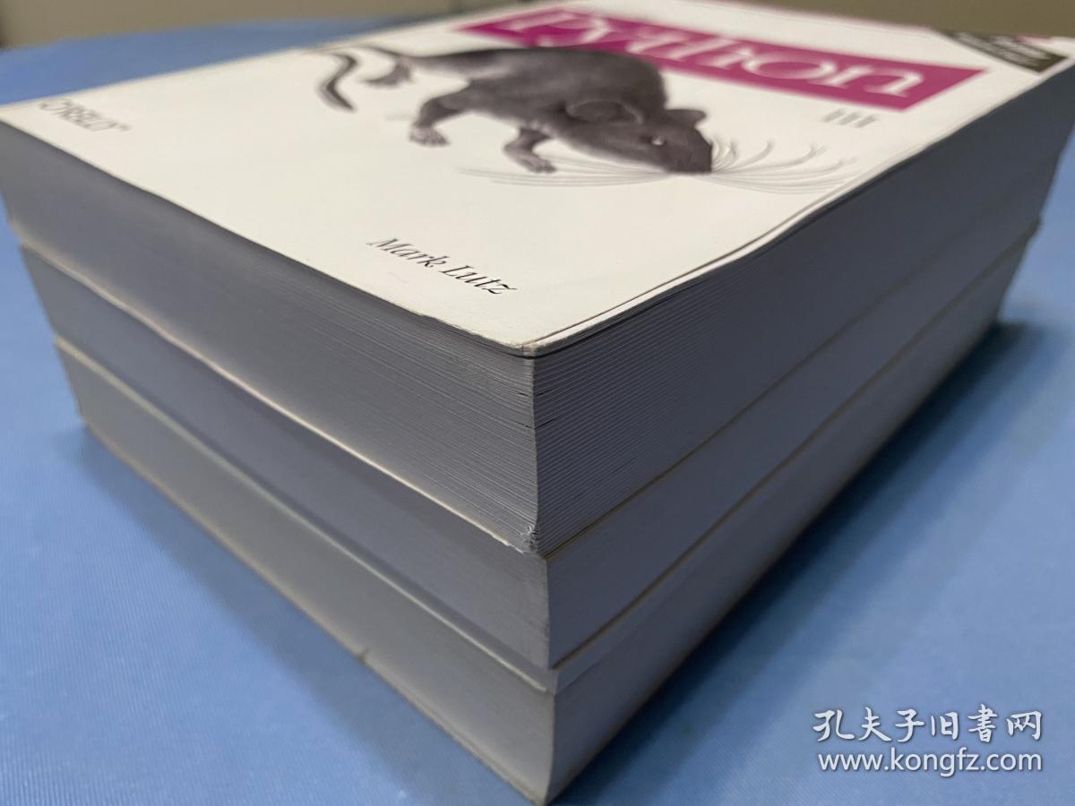 Learning Python 英文原版（1，2，3册1600页）