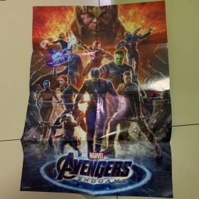 电影海报 杂志附带 漫威 avengers 复仇者联盟