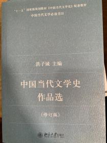 中国当代文学史作品选