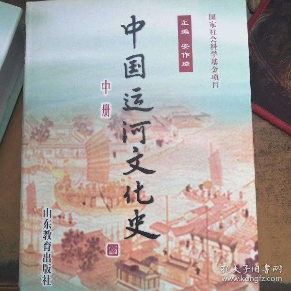 中国运河文化史  中册