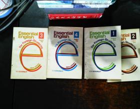 Eckersley Essential English StudentsBook1-4 【四本合集】【书册有黄斑有笔记 书脊破损】