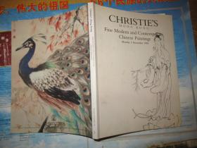 （佳士得拍卖图录）christie's hong kong fine modern and contemporary chinese paintings 1998(6006)