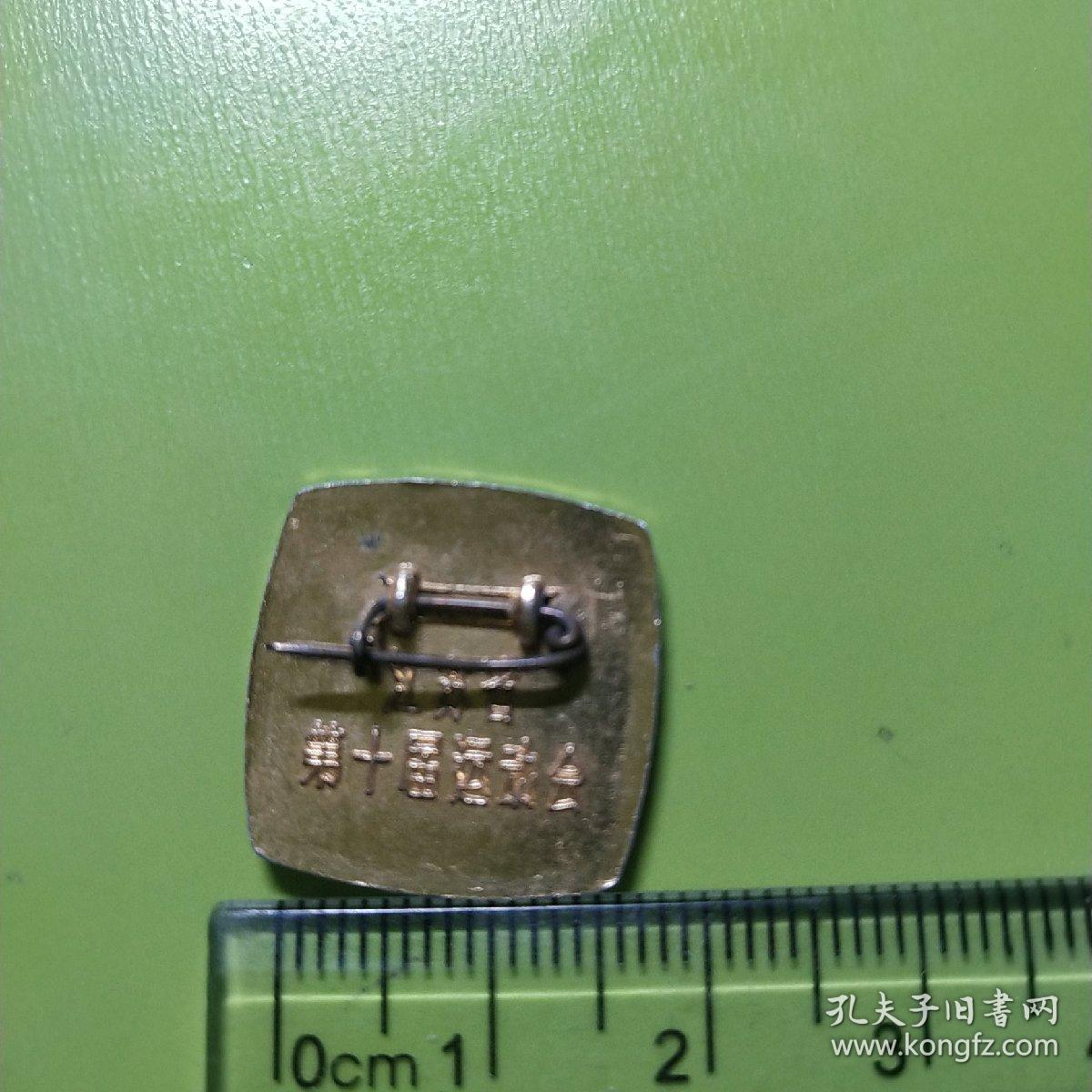 江苏省第十届运动会1982纪念章