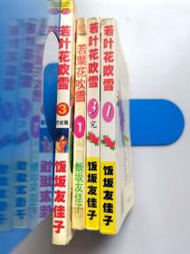 64开单行本 漫画书 《若叶花吹雪》1.3每本2.5元