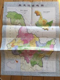 黑龙江省地图 旅游专版
