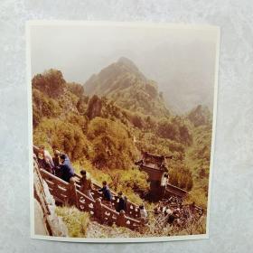 著名摄影家、解放军画报社记者 刘双岭 摄影旧藏：80年代，罐头厂，编织女工等彩色老照片一组5张，两张背后有签名