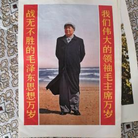 红色宣传画    毛泽东思想万岁