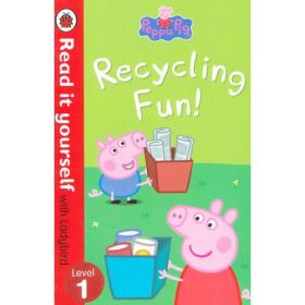 英语原版绘本Read it Yourself: Peppa Pig: Recycling Fun(Level 1)小猪佩奇粉红猪小妹：保护环境(大开本平装)