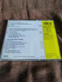 上榜名盘 DG 巴伯/科恩戈尔德-小提琴协奏曲/沙汉姆 SHAHAM / BARBER/ KORNGOLD 德戒指银圈PMDC首版