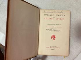 1925年修订版/《聊斋》 STRANGE STORIES FROM A CHINESE STUDIO/毛边本/Giles