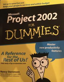 Microsoft Project 2002 for Dummies (英文原版）