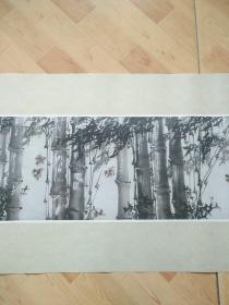 新竹高于旧竹枝（中国画）