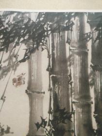 新竹高于旧竹枝（中国画）