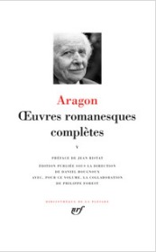 LOUIS ARAGON Oeuvres romanesques complètes, tome V 路易·阿拉贡 小说全集第五卷 LA PLEIADE 七星文库 法语/法文原版 小牛皮封皮 23K金书名烫金 36克圣经纸可以保存几百年不泛黄