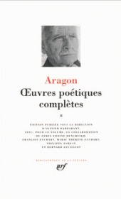 LOUIS ARAGON Oeuvres poétiques complètes, tome II 路易·阿拉贡 诗歌全集第二卷 LA PLEIADE 七星文库 法语/法文原版 小牛皮封皮 23K金书名烫金 36克圣经纸可以保存几百年不泛黄