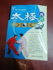 四十式太极拳：太极纯功【16开附有光盘】