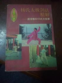 杨代太极剑法精解