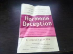 HORMONE DECEPTION  2000年 小16开平装   原版英法德意等外文书 图片实拍