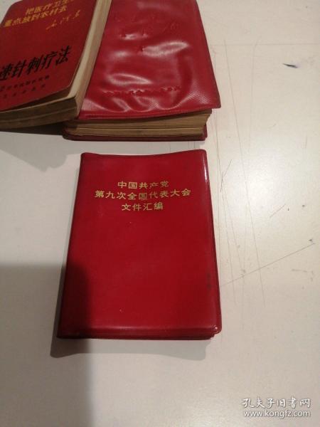 中国共产党第九次全国代表大会文件汇编（完整无勾涂）