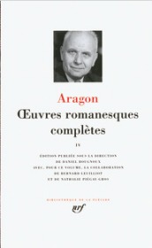 LOUIS ARAGON Oeuvres romanesques complètes, tome IV 路易·阿拉贡 小说全集第四卷 LA PLEIADE 七星文库 法语/法文原版 小牛皮封皮 23K金书名烫金 36克圣经纸可以保存几百年不泛黄