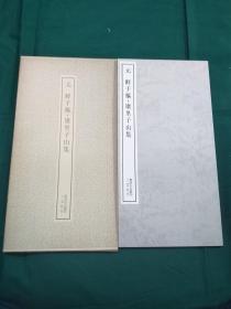 元 鲜于枢 康里子山集  二玄社 书迹名品丛刊 1980