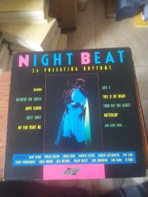 night beat 24 pulsating rhythms  黑胶唱片双碟