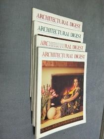 英文版杂志——AD ARCHITETURAL DIGEST,
1994年，4册合售！