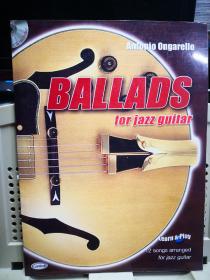 Learn play 12 ballads songs arrangd for jazz guitar
12首民谣歌曲改编的爵士吉他曲（1CD）外文原版