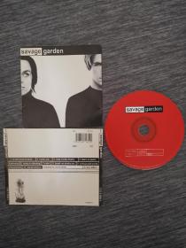 版本自辩 拆封 欧美 摇滚 音乐 1碟 CD 野人花园 Savage Garden 无盒