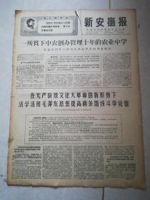 新安徽报1968年10月25